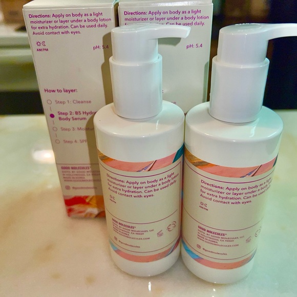 NIB Good Molecules B5 Hydrating Body Serum Bundle - Picture 2 of 2